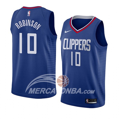 Maglia NBA Los Angeles Clippers Jerome Robinson Icon 2018 Blu